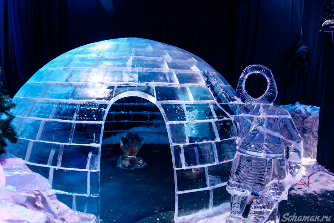музей льда, сокольники, ледяная выставка
