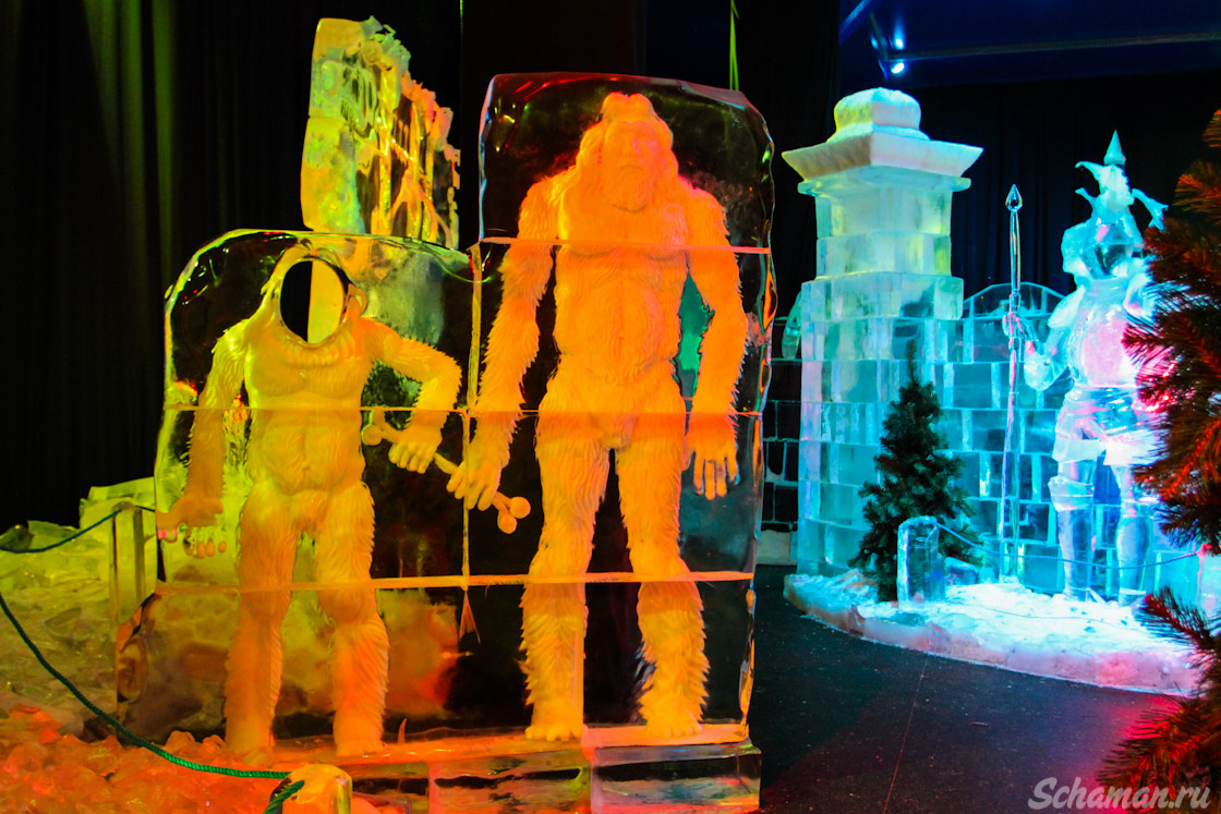 музей льда, сокольники, ледяная выставка